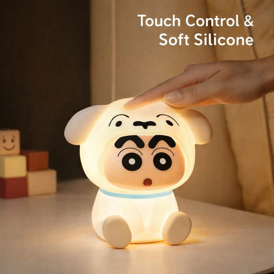 Cute Cartoon LED Night Lamp (Soft Silicone)
